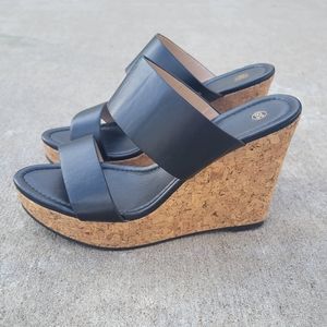 Cork Wedge Sandals